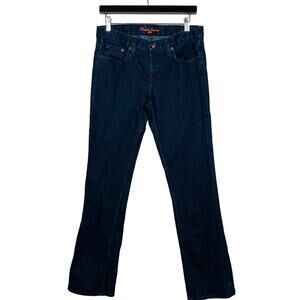 Ralph Lauren 380 Black Label Jeans Dark Wash Boot Cut EUC Denim USA - 29